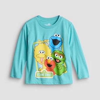 Baby & Toddler Boy Jumping Beans® Sesame Street Graphic Long Sleeve Tee