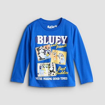 Baby & Toddler Boys Jumping Beans® Bluey & Friends Long Sleeve Graphic Tee