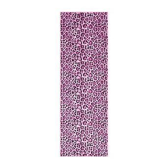 Juicy Couture Finley Timeless Leopard Print Throw or Area Rug