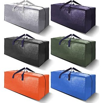 Heavy Duty Moving Bags with Backpack Straps and Strong Zippers