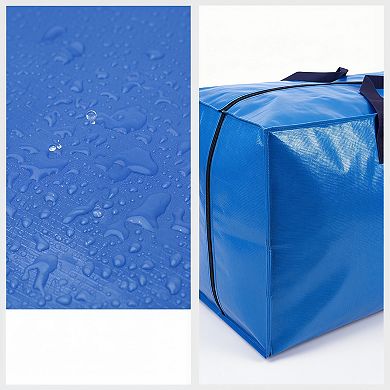 Heavy Duty Moving Bags with Backpack Straps and Strong Zippers