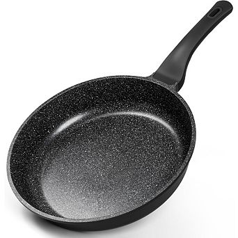 JUANWANG 12" Nonstick Frying Pan, Dishwasher Safe, Cool-Grip Handle, All Stovetop Use