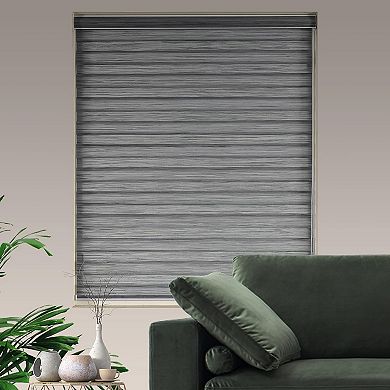 Blinds for Windows,Dual Layer Zebra Blinds &Light Filtering Roller Shades (Height 72in, Width 20 in)