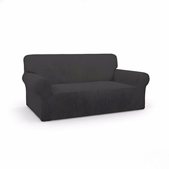 Stretch Loveseat Slipcover 1 pc with Elastic Bottom