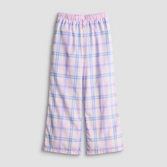 Girls 7-16 Sea + Skye Flannel Wide Leg Lounge Bottoms