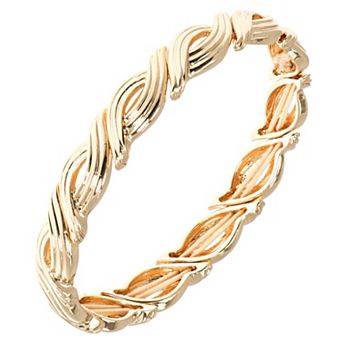 Napier Gold Tone Knot Stretch Bracelet