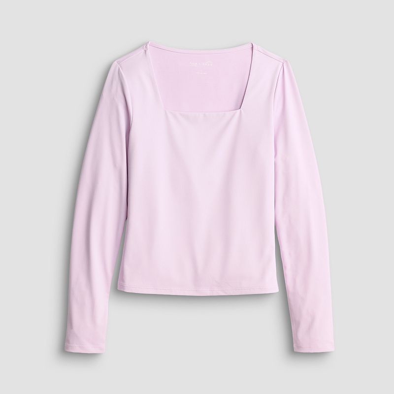 Girls 7-16 Sea + Skye Smooth Long Sleeve Top, Girl's, 