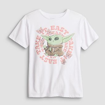 Girls 6-16 Star Wars The Mandalorian Grogu Take It Easy Graphic Tee