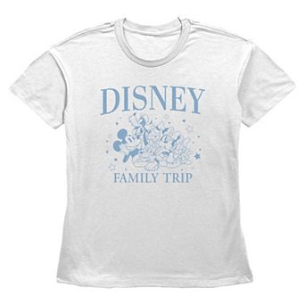 Women's Disney's Mickey Mouse & Friends Family Trip Graphic Tee