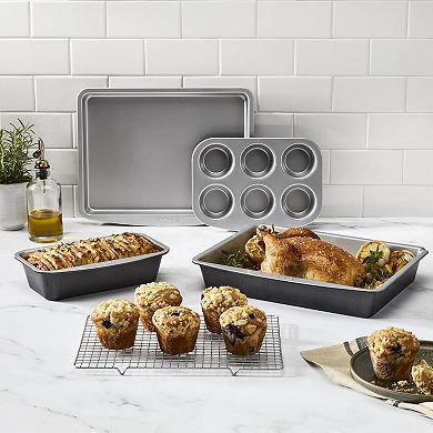 Cuisinart® 5-Piece Stackable Ceramic Nonstick Bakeware Set