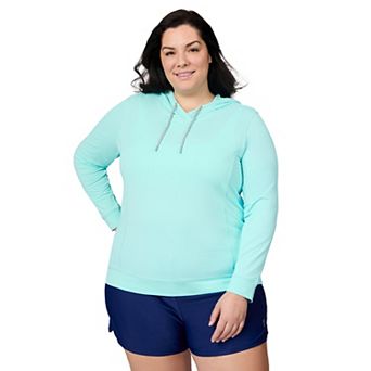 Free Country Women's Plus Size SunFree UPF Hoodie