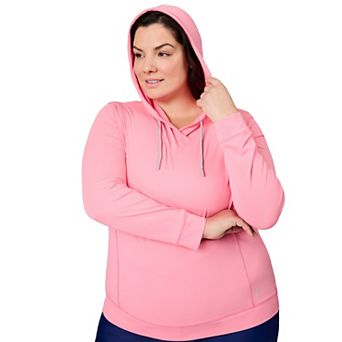 Free Country Women's Plus Size SunFree UPF Hoodie