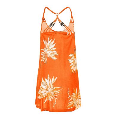 Lascana Women's Beaded Strap Print Dress