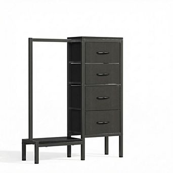 Multi-Drawer Fabric Dresser, Chest of Drawers, Bedroom Clothes Storage Cabinet