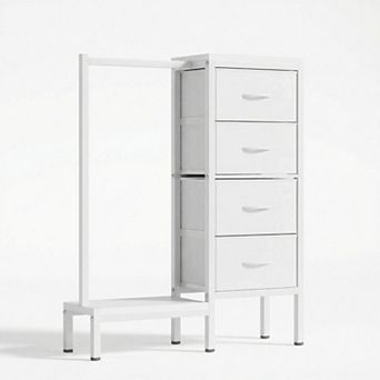 Multi-Drawer Fabric Dresser, Chest of Drawers, Bedroom Clothes Storage Cabinet