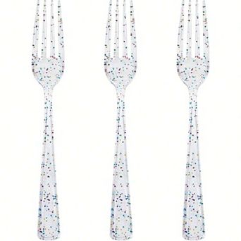 300 pc Heavy Duty Plastic Silverware Set for Large Events