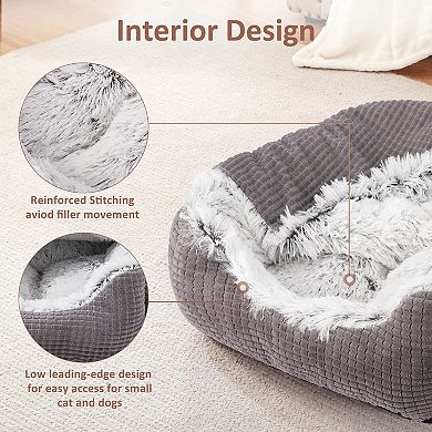 Snuggle Into Luxury: Machine-Washable Cave Bed Hooded Blanke