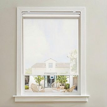 Cordless Roller Shades for Windows Light Filtering Shades with 25" W x 72" H