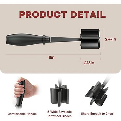 Meat Chopper and Hamburger Grinder Heat-Resistant Nylon Smasher for Burgers