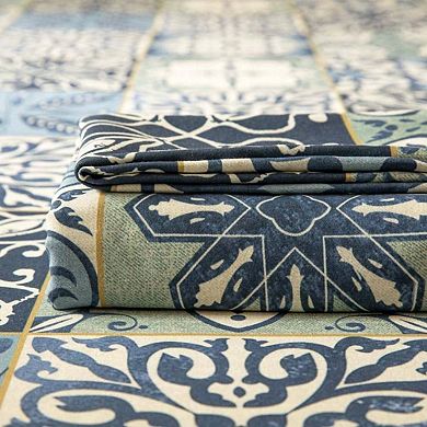 Bohemian Cotton Soft Sheet Set with Pillowcases