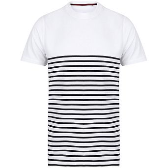 Front Row Adults Unisex Breton T-Shirt