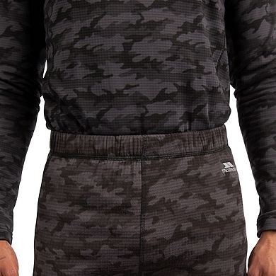 Trespass Mens Derren Camo Base Layer Bottoms