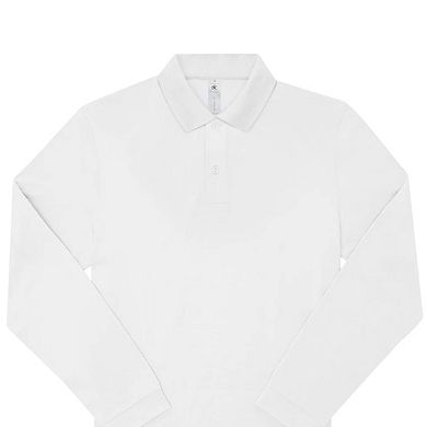 B&C Mens My Long-Sleeved Polo Shirt