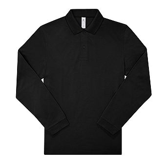 B&C Mens My Long-Sleeved Polo Shirt