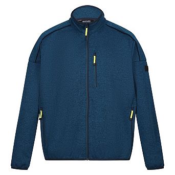 Regatta Mens Kassam Marl Full Zip Fleece Jacket