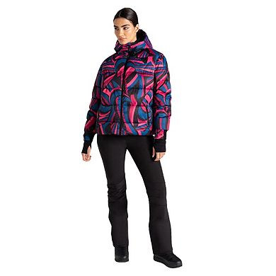 Dare 2B Womens/Ladies Showcase Patterned Baffled Ski Jacket