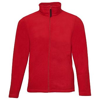 Regatta Mens Plain Micro Fleece Full Zip Jacket (Layer Lite)