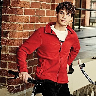 Regatta Mens Plain Micro Fleece Full Zip Jacket (Layer Lite)