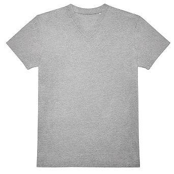B&C Unisex Adult E150 Plain V Neck T-Shirt