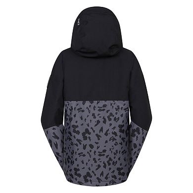 Dare 2B Womens/Ladies Snowburst Leopard Print Overhead Ski Jacket