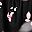 Black Pink Flower