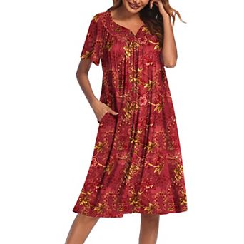 Ekouaer Womens House Dress with Pockets