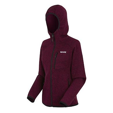 Regatta Womens/Ladies Newhill Hooded Fleece Jacket