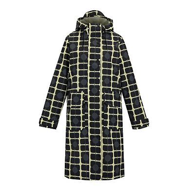 Regatta Womens/Ladies Orla Kiely Poppy Long Length Waterproof Jacket
