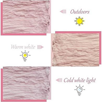 Cheesecloth Table Runners Semi-Sheer Boho Fabric for Wedding & Party Decor
