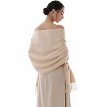 Winter Pashmina Scarf Shawl Wrap for Women Large Warm Soft Evening Dress