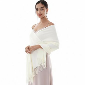 Winter Pashmina Scarf Shawl Wrap for Women Large Warm Soft Evening Dress