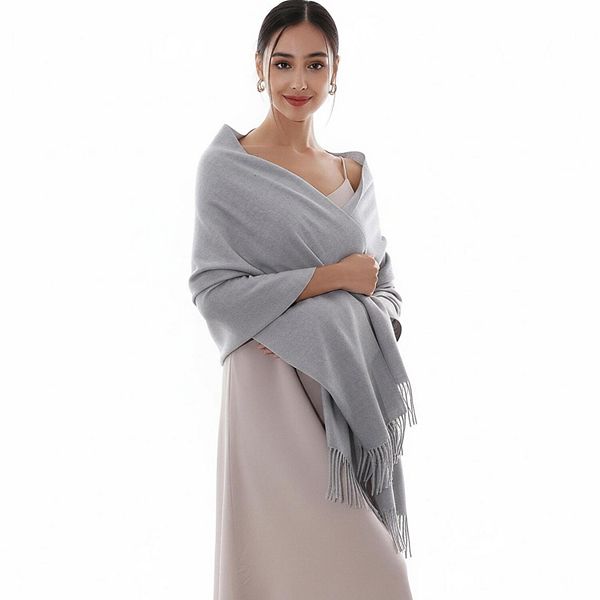 winter shawl for formal dress Winter Pashmina Scarf Shawl Wrap for Women Large Warm Soft Evening Dress