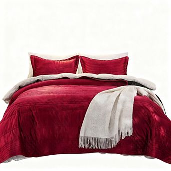 Ultra-soft all-season king-size bed cover