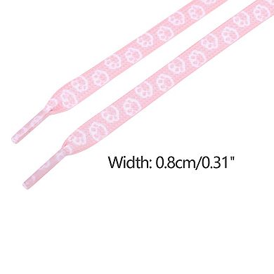 Women's 1 Pair Flat Shoelaces for Sneakers Soft for Hiking Shoes 39.4"