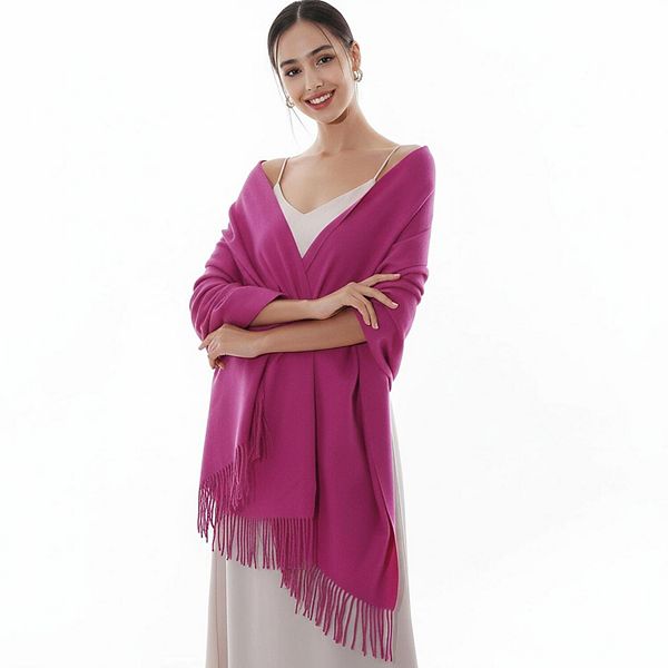 warm wrap for formal dress Winter Pashmina Scarf Shawl Women Large Soft Evening appliques accessories