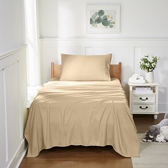 Sweet Home Collection Essentials Ultra-Soft Double Brushed Microfiber Bed Sheet Set, 4 pc