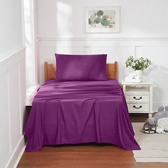 Sweet Home Collection Essentials Ultra-Soft Double Brushed Microfiber Bed Sheet Set, 4 pc