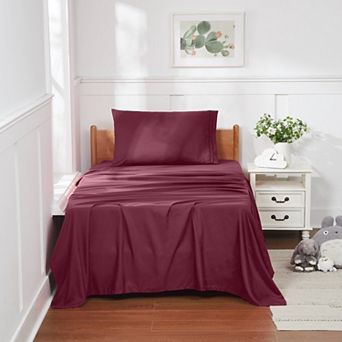 Sweet Home Collection Essentials Ultra-Soft Double Brushed Microfiber Bed Sheet Set, 4 pc