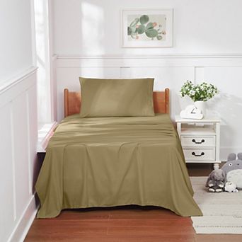 Sweet Home Collection Essentials Ultra-Soft Double Brushed Microfiber Bed Sheet Set, 4 pc