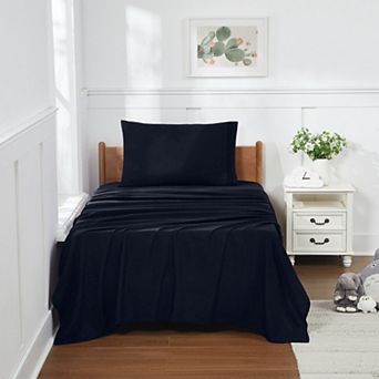 Sweet Home Collection Essentials Ultra-Soft Double Brushed Microfiber Bed Sheet Set, 4 pc